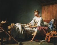 Le Lever de Fanchon  Nicolas Bernard Lépicié - 1773