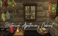 Historical CC - Functional Apothecary Cabinet You... : MMFINDS