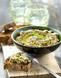 Tapenade verte aux amandes et à l’estragon