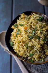 Achari Vegetable Pulao