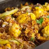 Cauliflower biryani recipe / Riverford