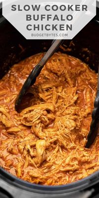 Slow Cooker Buffalo Chicken