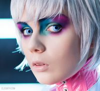 Sci fi make up by ~funfmarz on deviantART