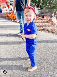 Toddler girl Halloween costume ideas Toddler boy Halloween costume ideas Baby girl Halloween costume ideas Rosie the riveter costume mechanic costume grease monkey costume Etsy costumes unique costumes Follow my shop @home_and_huffman on the @shop.LTK app to shop this post and get my exclusive app-only content! #liketkit #LTKHalloween #LTKkids #LTKfamily @shop.ltk https://liketk.it/3SQ9G