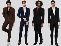 The Sims Resource - Silvester Openshirt Suit