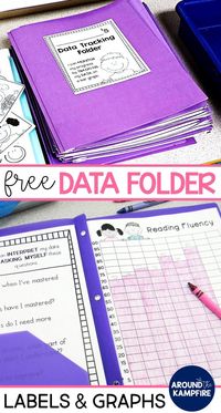 Teach your 1st, 2nd, and 3rd grade students to monitor their own progress and take ownership of their learning using data folders. Simple and effective classroom management tips for using data folders in the primary classroom. Download the free starter kit while you’re there!