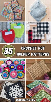 35 Crochet Pot Holder Patterns