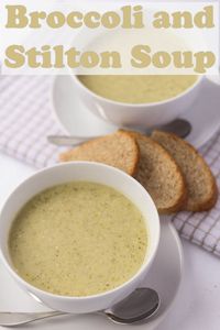 Cheesy, creamy and just delicious. This healthy broccoli and stilton soup recipe is guaranteed to bring you a warm glow at any time of the year. Its easy to make, low in fat and is only 293 calories per serving too. What's not to love? #neilshealthymeals #broccolisoup #stiltonsoup #broccolistiltonsoup