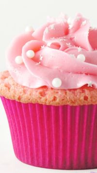 Pink Champagne Cupcakes with a Raspberry Buttercream ~ they are a perfect way to bring in the New Year!