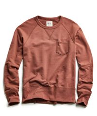 Terry Pocket Sweatshirt in Rustica - Todd Snyder