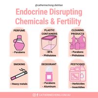 ~95% of people with infertility issues have a higher level of endocrine-disrupting chemicals (EDCs). Here are examples of common EDCs to avoid when trying to get pregnant.