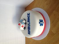 Ambulance cake