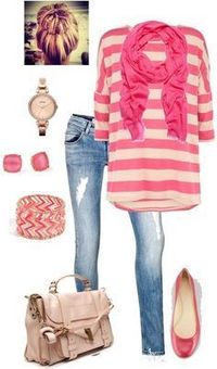 Clothes Casual Outift for • teens • movies • girls • women •. summer • fall • spring • winter • outfit ideas • dates • parties Polyvore :) Catalina Christiano