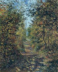 Camille Pissarro. A Path in the Woods, Pontoise, 1879 | Flickr