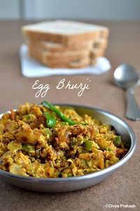 Divya's culinary journey: Egg Bhurji / Muttai Masala Poriyal