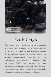 Black Onyx Meaning & Benefits.