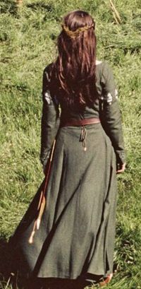 susan's archery dress from Narnia