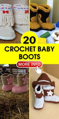 The crochet baby boots 2024 collection brings a blend of tradition and modernity. Find free pattern easy guides to create beautiful and comfy boots for your baby. These patterns are designed to be easy to follow, ensuring that even those new to crocheting can create something special for their little ones.