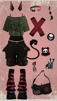 Demoncore outfit