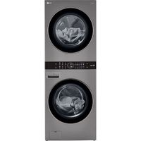 LG WashTower Electric Stacked Laundry Center with 4.5-cu ft Washer and 7.4-cu ft Dryer (ENERGY STAR) WKE100HVA at Lowes.com