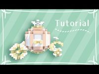 Minecraft | How To Build a Cute Fantasy Carriage Shaped House | Tutorial | Survival - YouTube