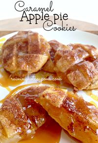 Caramel Apple Pie Cookies Recipe - These are the BEST Cookies EVER and very easy! (Click Image)