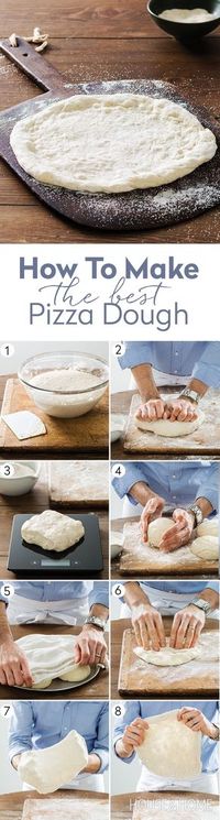 Get the steps to make the best pizza dough on our website on now! | Photographer: Donna Griffith | Stylist: Ashley Denton