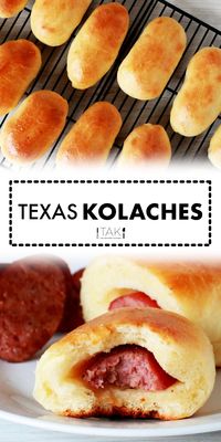 Choose between ham and cheese or sausage kolaches, or better yet...make them both! They're a freezer friendly, make-ahead breakfast the kids will love just as much as the adults. If you want to win over any brunch crowd, again, it's kolaches for the win. Nothing beats the smell of freshly baked bread wafting through the house!