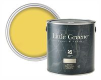 Colour: Giallo 337 by Little Greene Add a burst of golden sunshine to your home with this charming yellow tone. Created by Little Greene in celebration of the Italian influence on British architecture and interior design. Sample pot: Please note that Little Greene sample pots are supplied in Absolute Matt Emulsion only, for a colour guide.