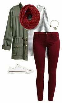 I have pants like this. The jacket and shirt would look cute!