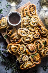 Easy French Dip Pinwheels