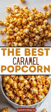 Discover the best caramel popcorn recipe! Easy to make and perfect for homemade treats!