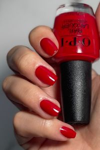 OPI Red Heads Ahead swatch