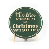 Mistletoe Kisses Sign