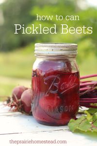 how to can pickled beets