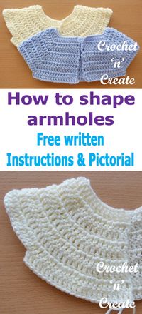 CLICK to get my free how to divide for armholes pictorial, if you have been confused with instructions on how to skip stitches for armholes this crochet tutorial will help to explain things for you. | #crochetpictorial #crochethowto #divideforarmholes #crochetncreate #crochet #howto #crochetpattern #freecrochetpattern #easypattern #freepattern #forbeginners #diy #crafts