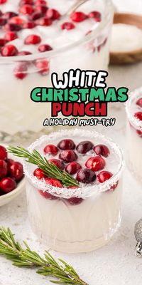 5-Minute White Christmas Punch