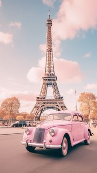 As the sun sets near the Eiffel Tower, a pink cinquecento becomes a lovely, glamorous escape, embodying anime aesthetic and oshare kei charm. 🌅🚗 With inspirations from Louis and a pictorial approach, it whispers tales of enchanting, romantic adventures. Save & let’s continue to explore enchanting, aesthetic worlds together!