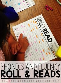 Phonics Fluency Roll & Reads are a fun and engaging way to get your students reading fluently!