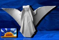 paper angel with video tutorial