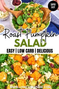 Roast Pumpkin Salad With Feta