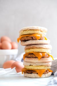 Freezer Breakfast Sandwiches Recipe - Little Spice Jar