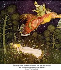 From: Dulac's Fairy Tale Illustrations in Full Color... The Fire Bird