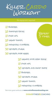 20-Minute Home Cardio Workout - Fast and Effective At-Home Cardio Workout - Shape Magazine