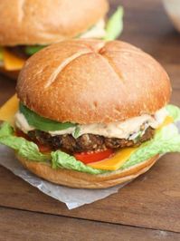 My new favorite lunch and dinner is black bean burgers. Such a tasty alternative to the traditional meat filled burger.