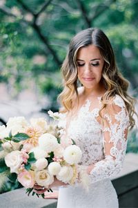 This bride looked absolutely STUNNING at her classic downtown Seattle wedding! Wearing a Pronovias gown and YSL shoes, we're sharing all the details of her special day on stylemepretty.com! Photography: @annapeter_s  #weddingdress #pronovias #weddinggown #seattlebride #seattlewedding