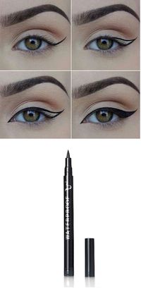 Black, Smudge-proof, Waterproof and Long Lasting Eye Liner Pencil