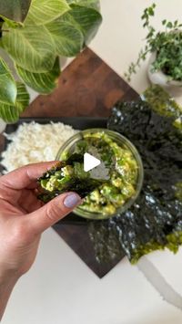 Maxine Sharf on Instagram: "Avocado cucumber sushi bites✨ For the Sushi Rice:▪️3/4 Cup Sushi Rice, uncooked (1 rice cooker cup)▪️1 Tbsp + 1 tsp Rice Vinegar▪️2 tsp Sugar▪️1/2 tsp Kosher Salt▪️ For the Avocado Cucumber Salad:▪️2 Avocados, diced small▪️1 Small Persian Cucumber, diced small▪️1 Scallion, sliced▪️1 Tbsp Soy Sauce▪️1 Tbsp Rice Vinegar▪️2 tsp Sesame Oil▪️1 tsp Sesame Seeds▪️  For Serving:▪️3-4 Packs Roasted Salted Seaweed▪️ 1️⃣ Cook sushi rice in a rice cooker or on the stove according to package directions 2️⃣ Whisk together the rice vinegar, sugar, and salt in a small bowl until sugar and salt dissolves, and then mix it with the sushi rice 3️⃣ Mix together the ingredients for the avocado cucumber salad and top with some more sesame seeds for garnish 4️⃣ Serve the avocado cuc