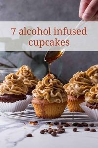 From the classic Baileys to the indulgent Honey Whiskey cupcakes, party up with these seven alcohol infused cupcakes that are guaranteed to add more fun to the crowd.