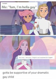 #shera #sheraandtheprincessesofpower #sheraprincessofpower #sherameme #meme #queermedia #adora #glimmer #queen